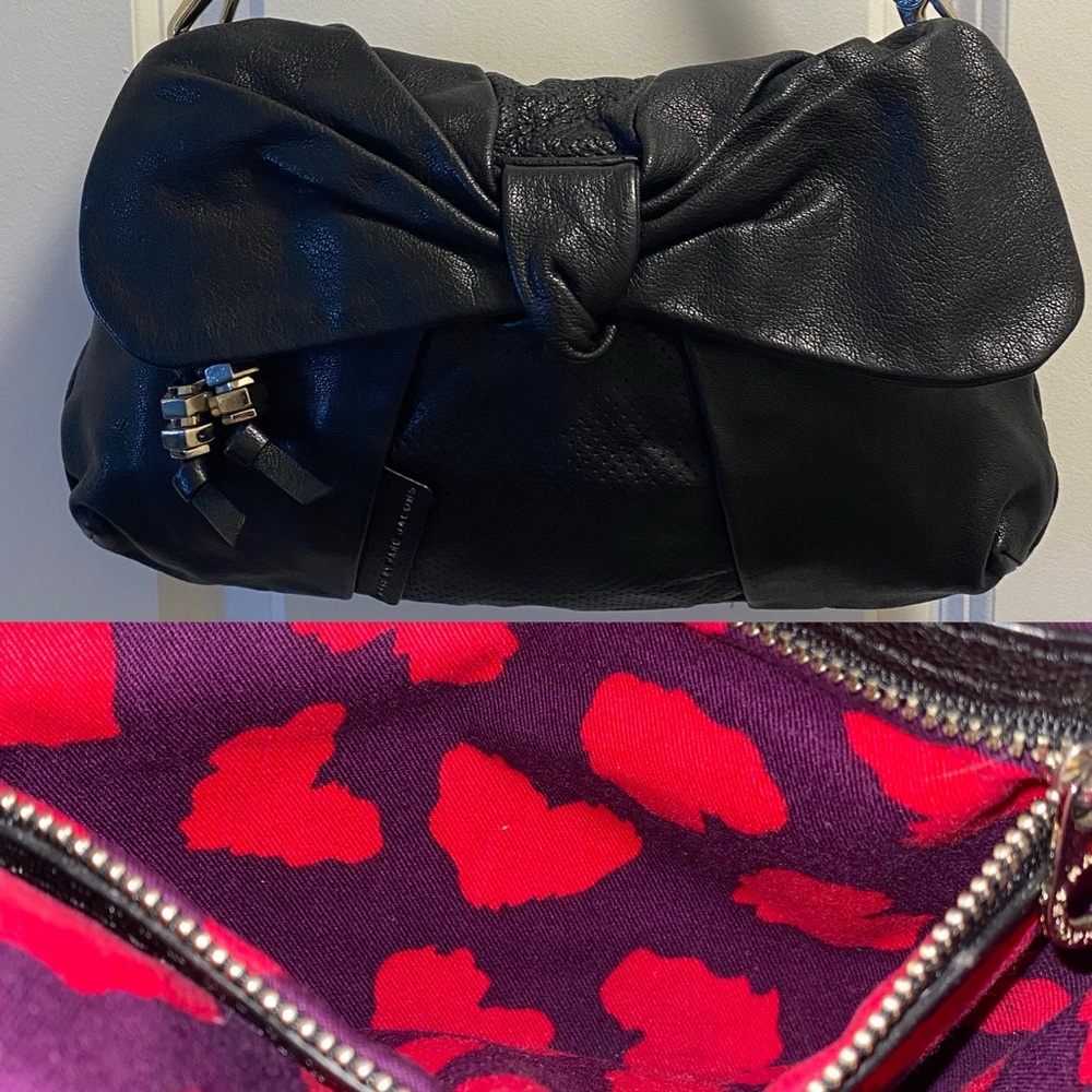 ✨Marc by Marc Jacobs “Bow Wow Wow” Linda convertible Shoulder/Clutch✨ - Picture 12 of 16
